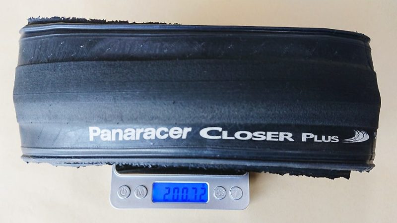 Panaracer Closer Plusパナレーサークローザープラス　重さ２