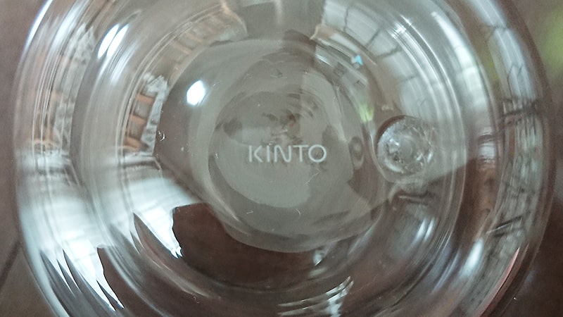 KINTO　KRONOSの底ロゴ