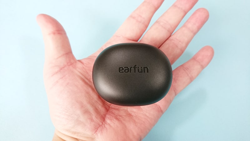 earfun-Air-pro2の充電ケースの大きさ