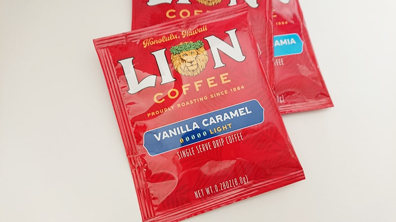 ライオンコーヒーの味バリエーション　バニラ