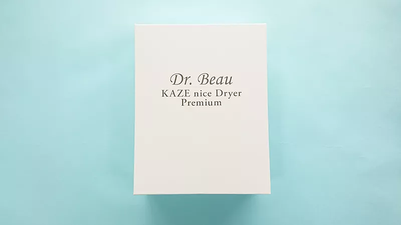 Dr.beauのKAZE nice Dryer Premiumのパッケージ正面