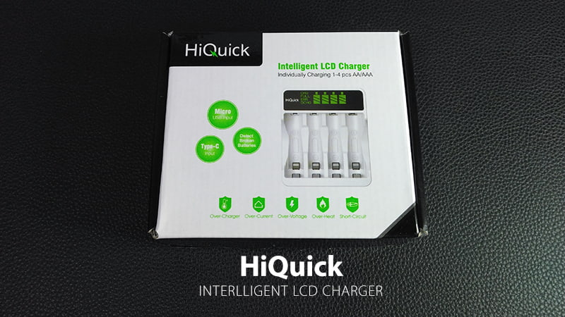 HiQuickの充電器C9026はUSBで充電できる優れもの！