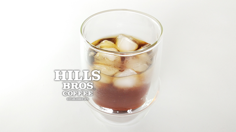 HILLS コーヒーのハワイコナ ブレンドのアイスコーヒーの作り方6