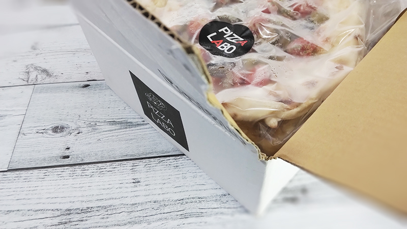 PIZZA LABOの冷凍ピザの開封5