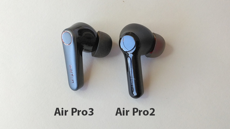 earfun air pro3とair pro２との単体重量画像3