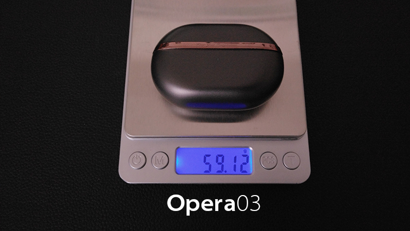 Soundpeats opera03の重量