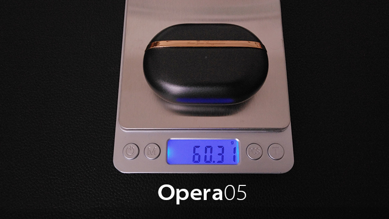 Soundpeats opera05の重量