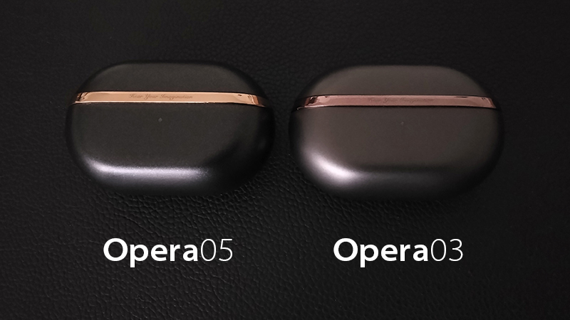 Soundpeats operaの05と03のカラー比較6