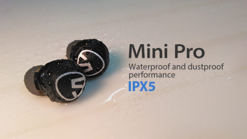 soundpeats mini proのIPX5イメージ