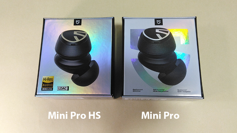 soundpeats mini proのパッケージイメージ1