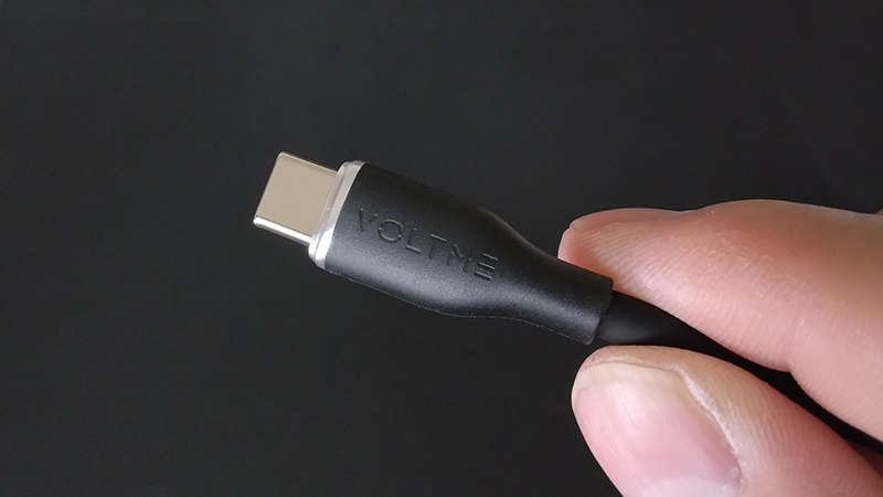 VOLTMEしなやかな絡まないUSBケーブルの USB TYPE-C
