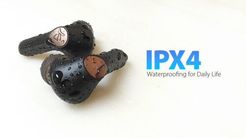 soundpeats air4 proの防水性能IPX4