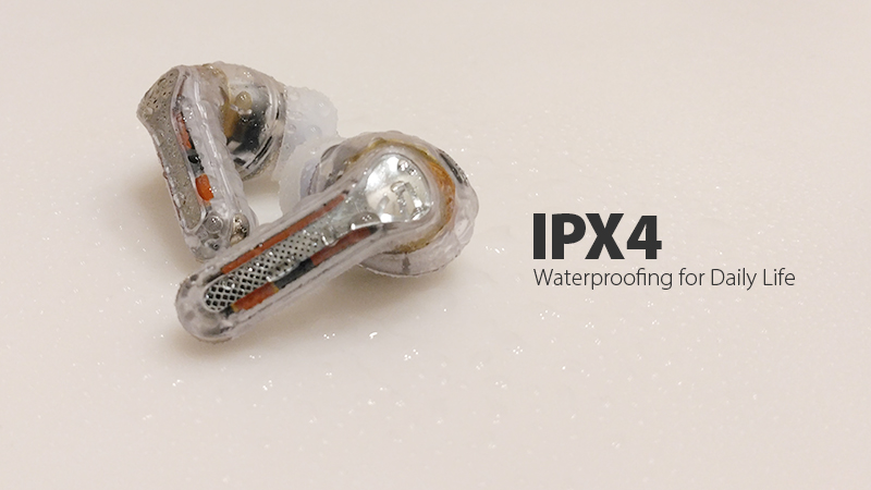 IPX4日常生活防水