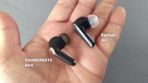 soundpeats air4 proとEarFun Air pro3との比較5