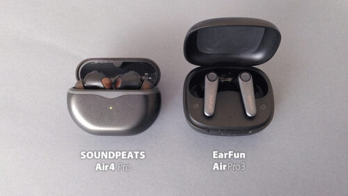 soundpeats air4 proとEarFun Air pro3との比較3