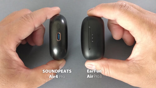 soundpeats air4 proとEarFun Air pro3との比較2